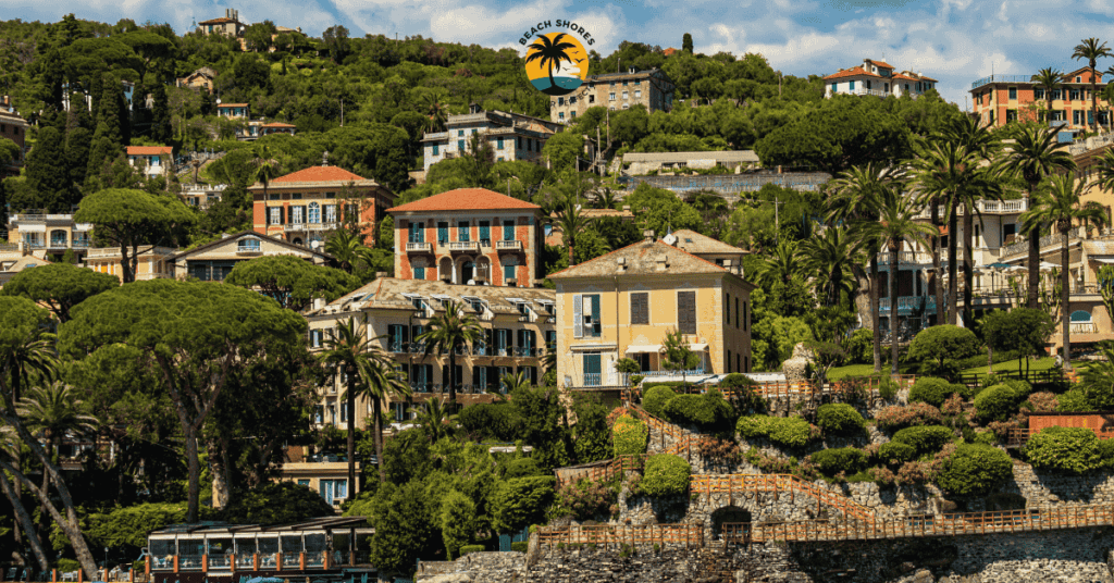 a group of houses on a hill